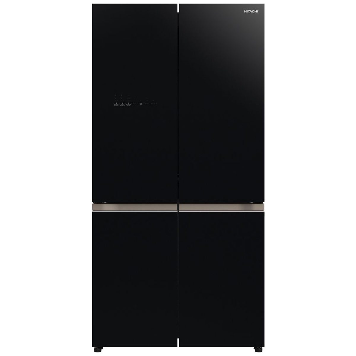 HITACHI RWB640VRU0GBK Side by side Fridge Freezer, 4 doors