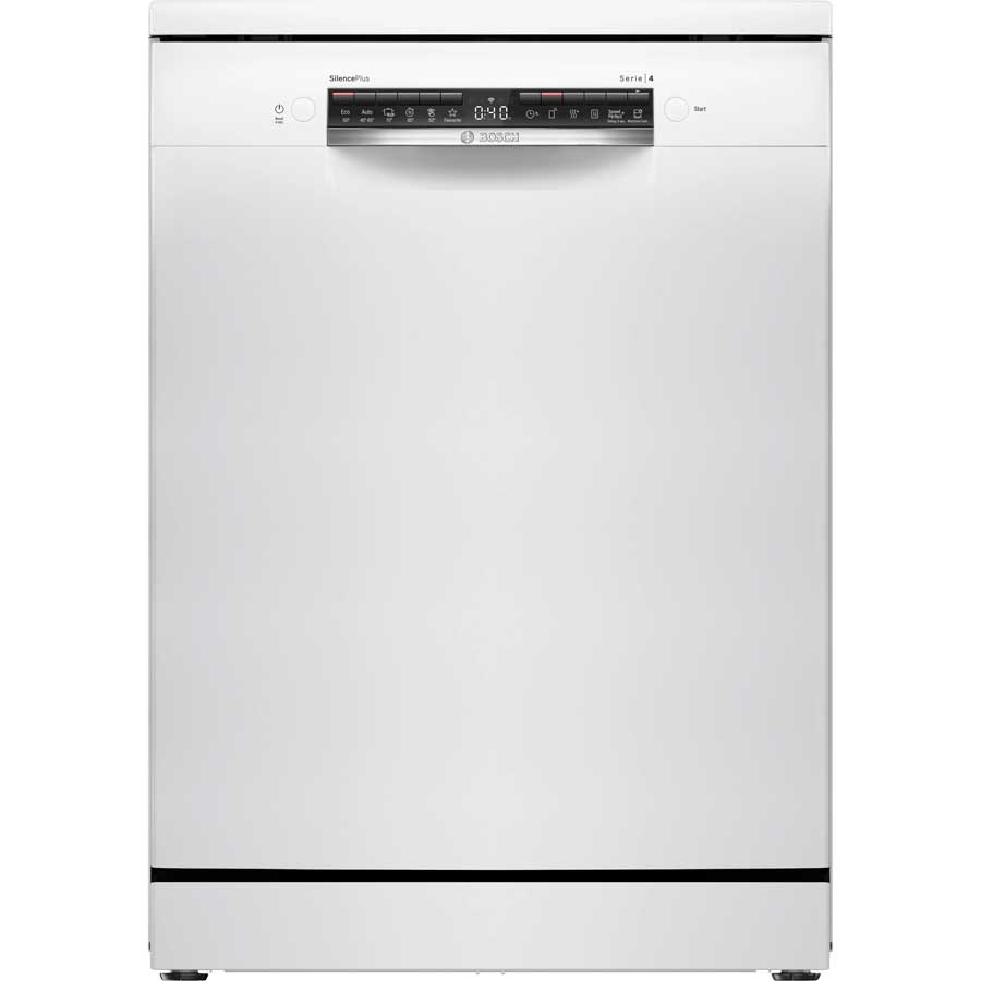 Bosch SMS4HMW08E Free Standing Dishwasher, 60cm
