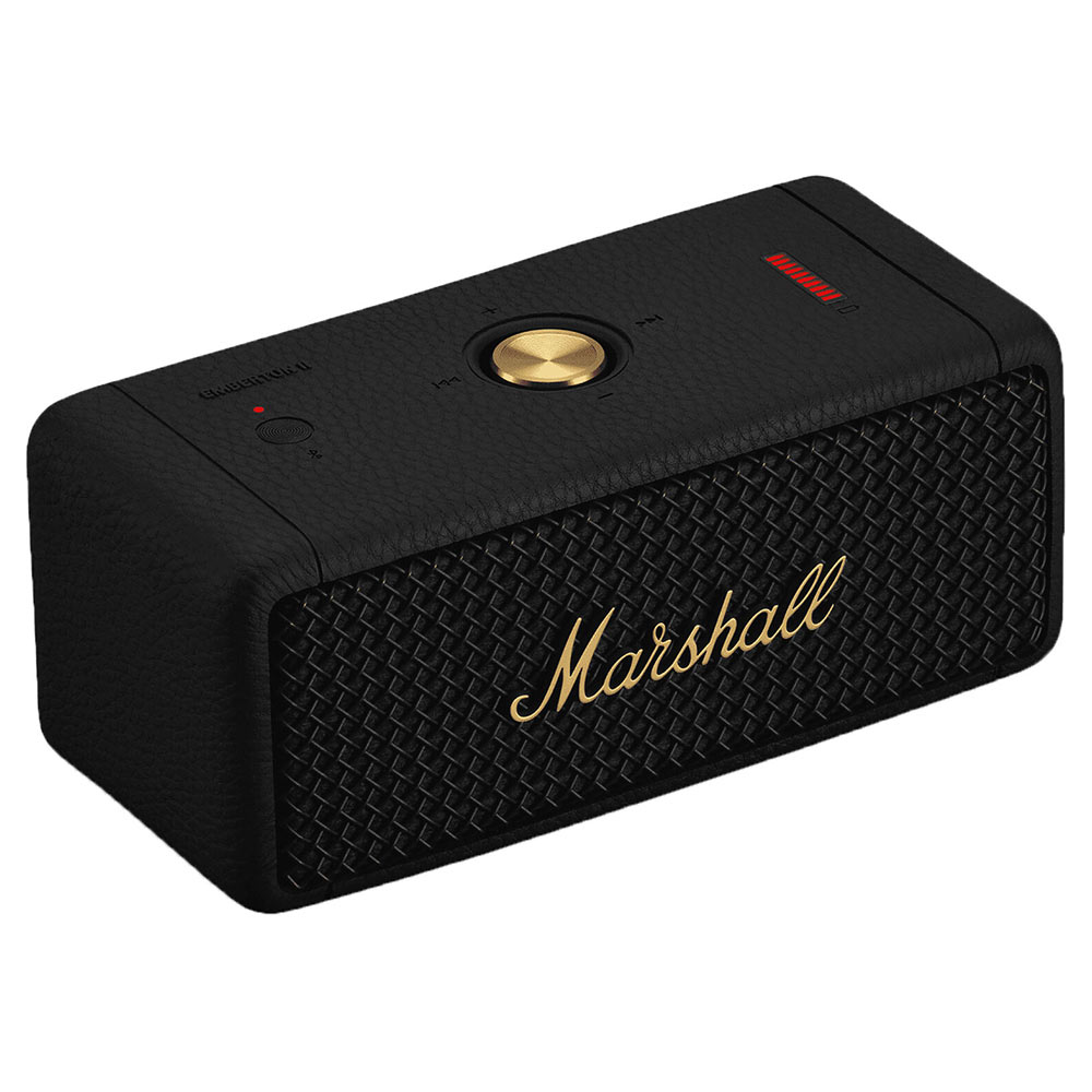 Portable speaker MARSHALL Emberton II 1006234 black/brass