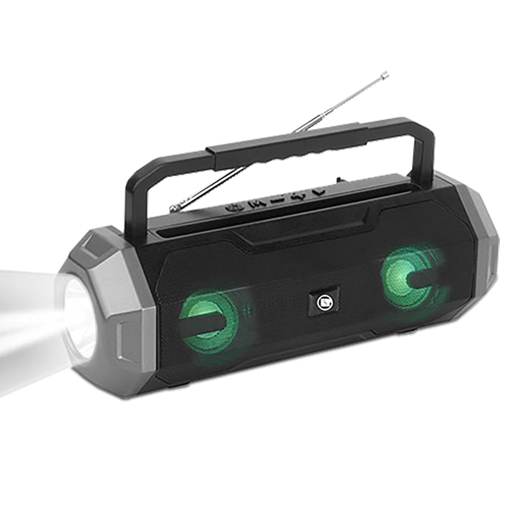 Portable Speaker LAMTECH LAM023152 black/silver