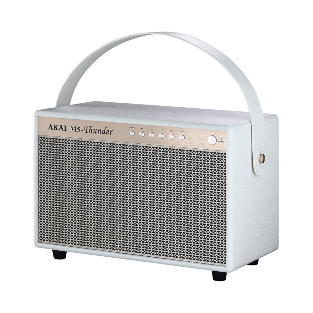 Portable Speaker AKAI M5-Thunder white