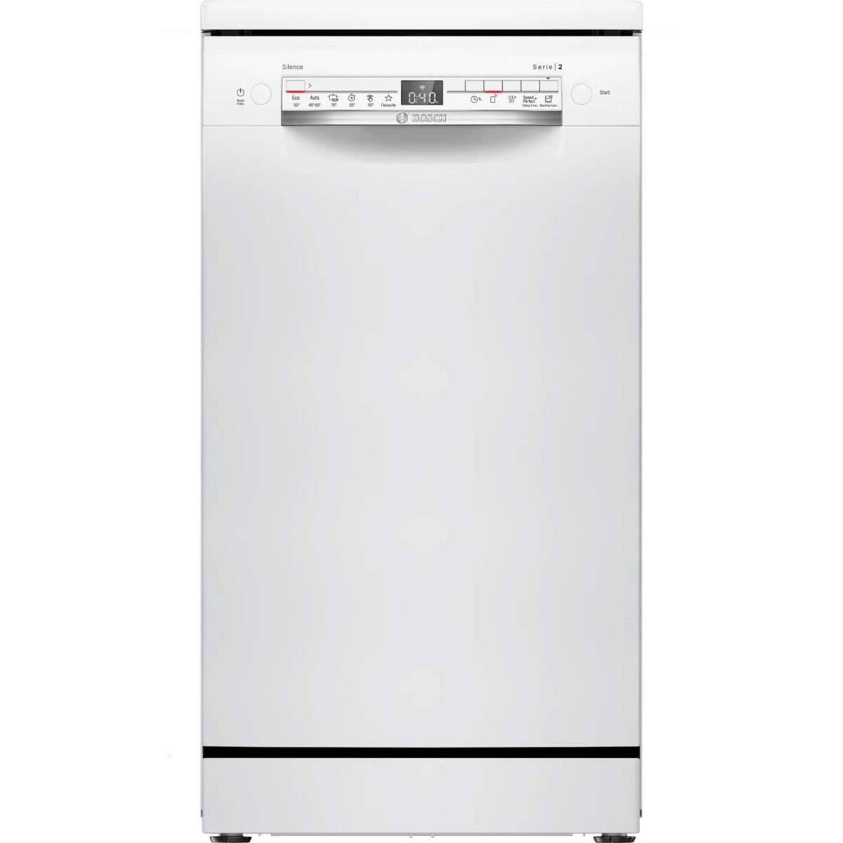 Bosch SPS2HKW58E Free Standing Dishwasher, 45cm width