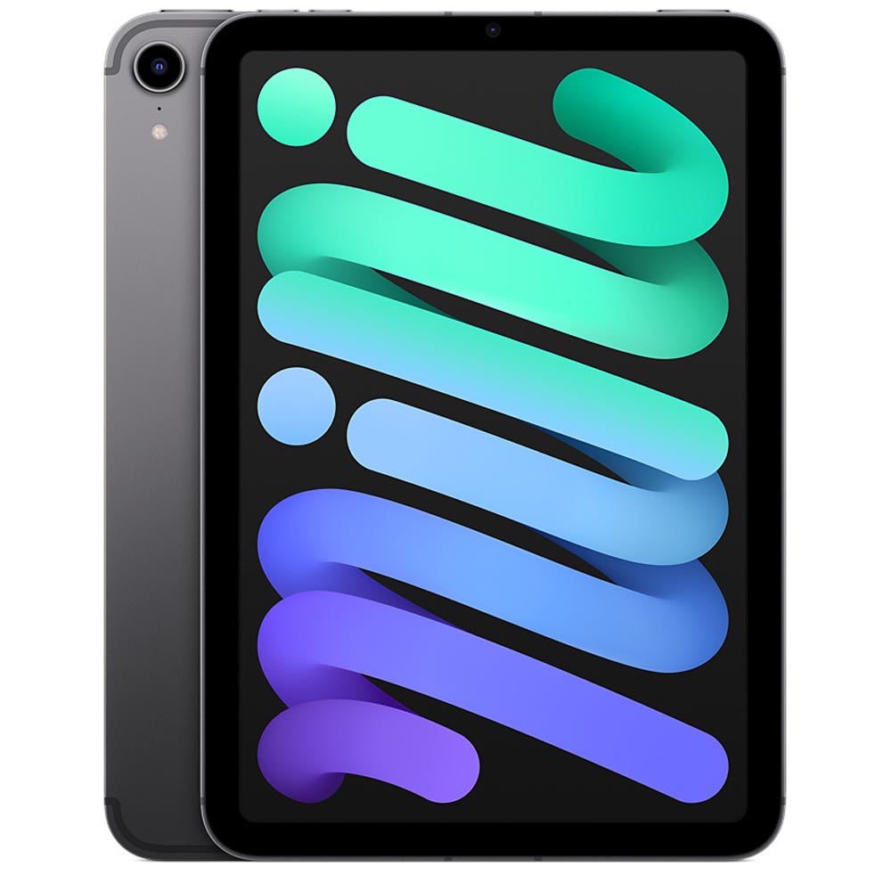 Tablet APPLE iPad Mini 8.3" 2021 64GB Wi-Fi + Cellular (5G) MK893 (6th Generation) space grey