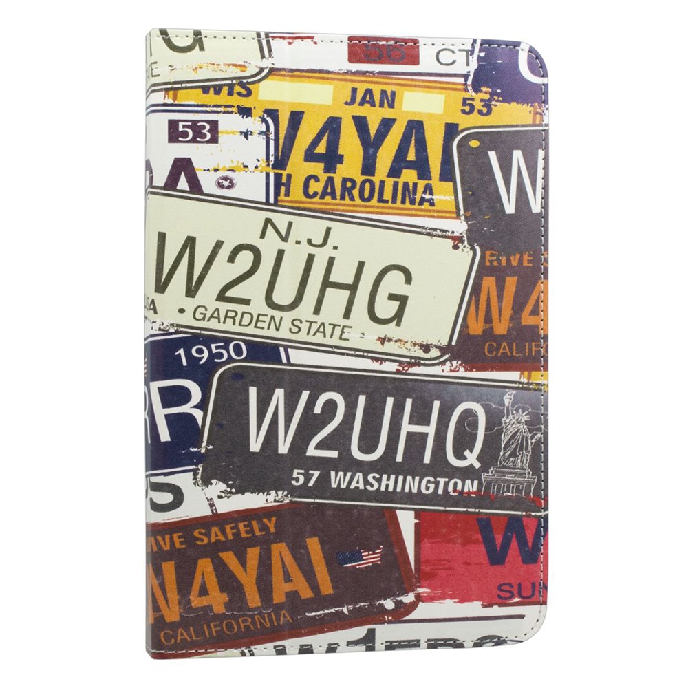 Case for tablet 7" EVITTA Stand 2P Urban Trendy Vintage plates