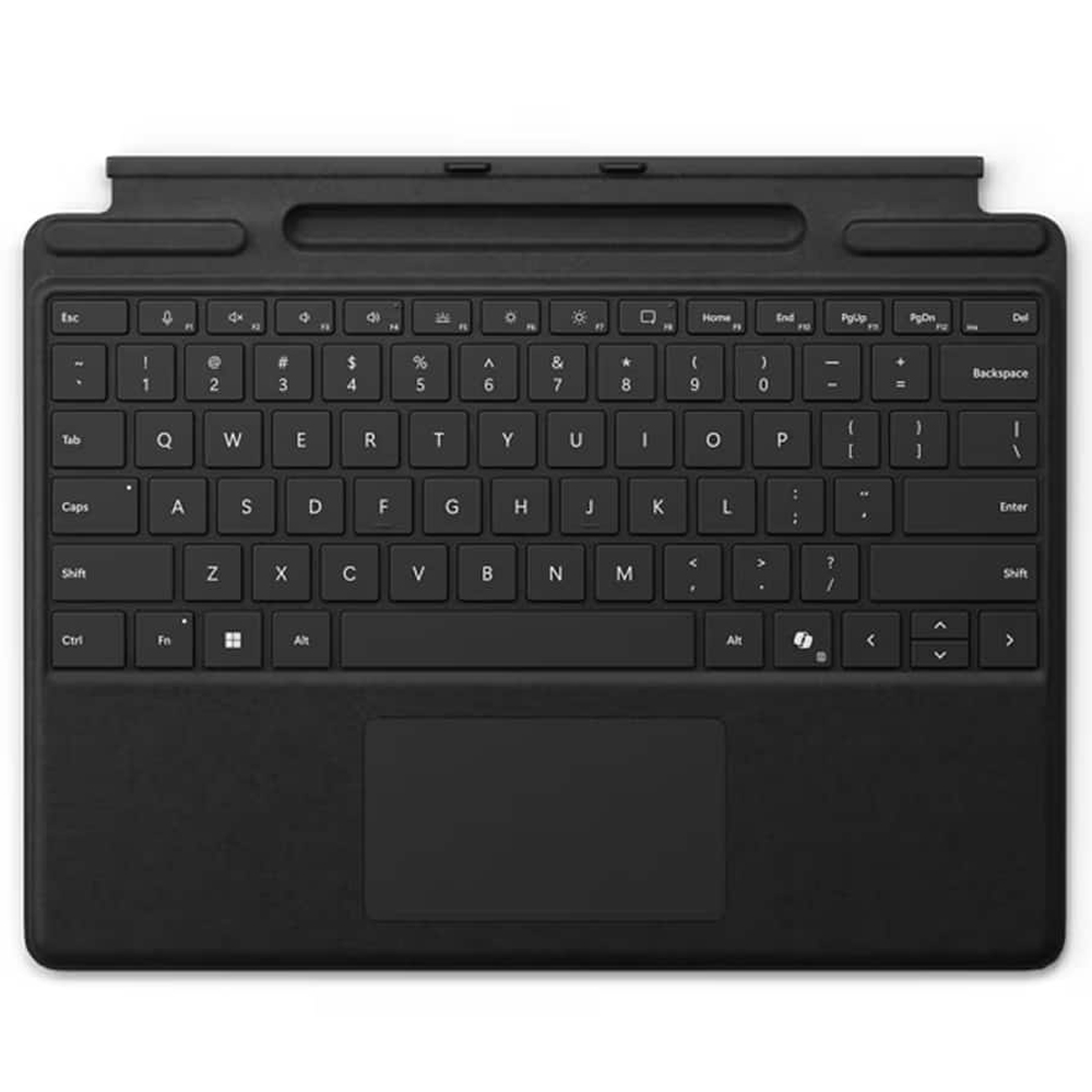 Case with keyboard for Tablet Microsoft Surface Pro Signature + Pen Storage MICROSOFT 8XA-00189 black