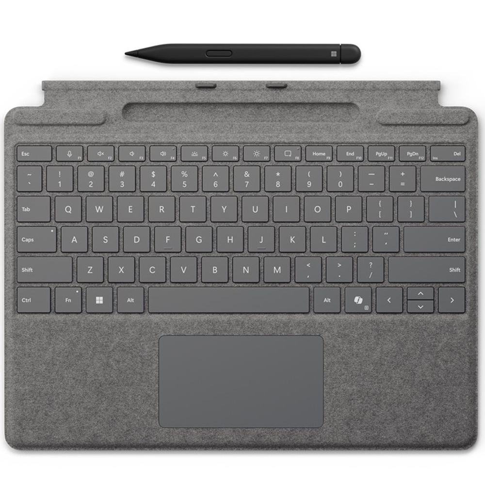 Case with keyboard for Tablet Microsoft Surface Pro Signature MICROSOFT with Slim Pen 2 8X6-00235 platinum
