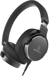 AUDIO TECHNICA ATH-SR5BK ON-EAR HIGH-RESOLUTION AUDIO HEADPHONES BLACK
