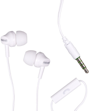 MAXELL EB-875 COLOR BUDS EARPHONES WITH MICROPHONE IN-EAR WHITE