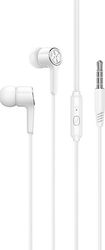 HANDSFREE 3.5MM HOCO M104 WHITE