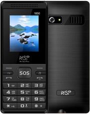 ΚΙΝΗΤΟ ΤΗΛΕΦΩΝΟ NSP 1850DS BLACK (ΕΛΛΗΝΙΚΟ ΜΕΝΟΥ) 2SIM BT ΟΘΟΝΗ 1.8? ΚΟΥΜΠΙ SOS & ΔΩΡΟ HANDS-FREE