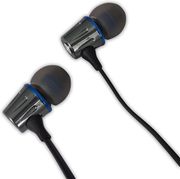 ESPERANZA METAL EARPHONES WITH MICROPHONE EH203 GRAPHITE/BLUE