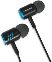 ESPERANZA METAL EARPHONES WITH MICROPHONE EH207 BLACK/BLUE