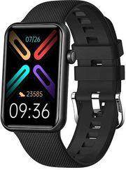 LAMTECH SMART WATCH BT5.1 WITH SPORT TRACKING TOTAL BLACK LAM113508