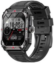 LAMTECH SPORT WATCH BT5.1 HEALTH SENSOR & SPORT TRACKING SQUARE TFT 2.02' DISPLAY BLACK LAM113485