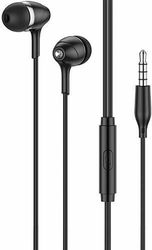 LAMTECH FASHIONABLE 3,5MM EARPHONES WITH MIC BLACK LAM111719