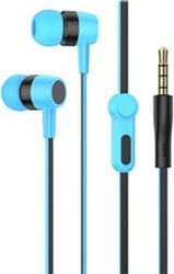 LAMTECH HANDSFREE WITH MIC 3,5MM JACK BLUE LAM021349