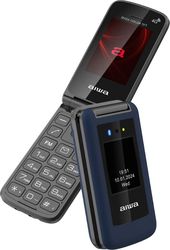 ΚΙΝΗΤΟ AIWA SLIM BT CLAMSHELL 2G FLIP-STYLE DUAL SIM PHONE BLUE FP-30-2G-BLU