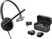 HEADSET EPOS IMPACT 730 BLACK WITH EPOS GTW 270 IN EAR HANDSFREE