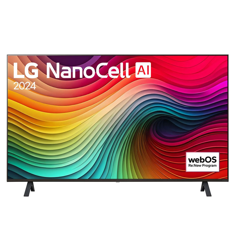 TV 43" LG AI Nano82 43NANO82T6B 4K UHD NanoCell Smart