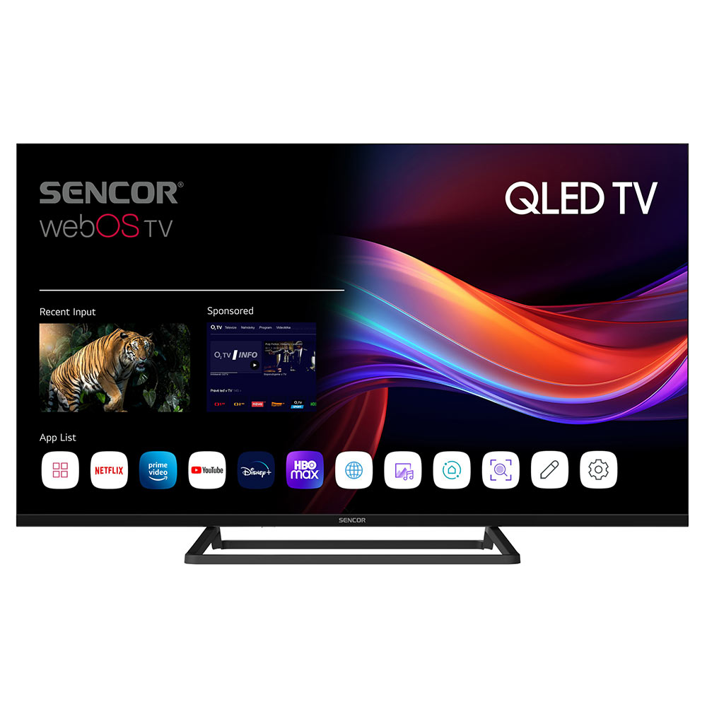 TV 40" SENCOR 40QF860B FHD QLED Smart