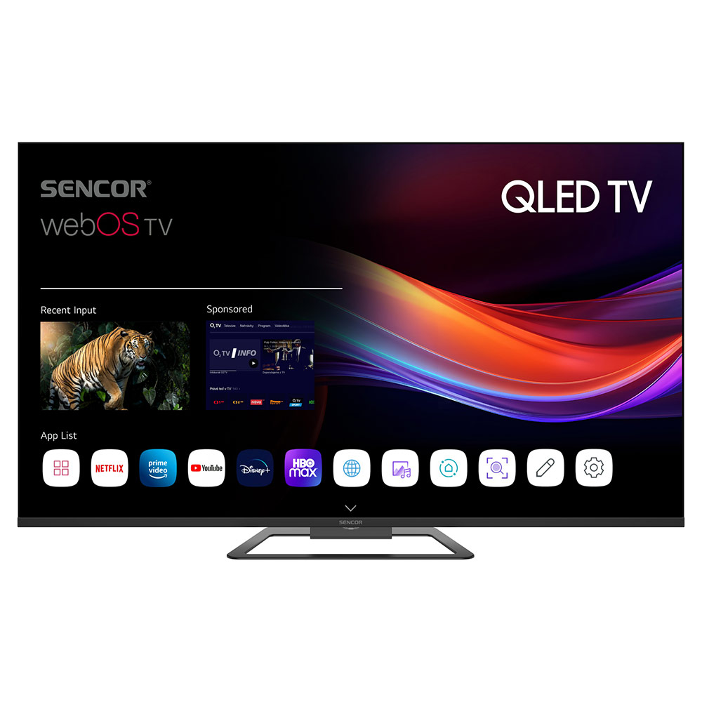 TV 50" SENCOR 50Q871B 4K UHD QLED Smart