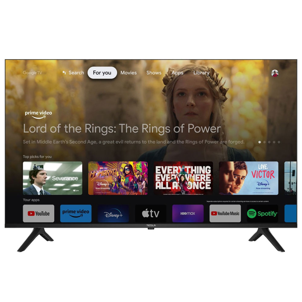 TV 75" TESLA Series 6 75S635BUS 4K UHD LED Smart Google TV black