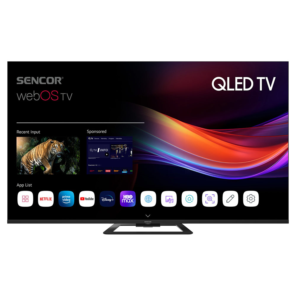 TV 65" SENCOR 65Q871B 4K UHD QLED Smart