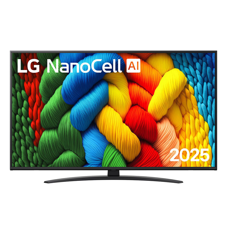 TV 43" LG AI Nano81 43NANO81A6A (2025) 4K UHD NanoCell Smart