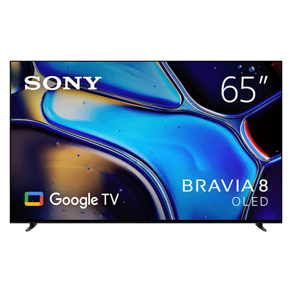 TV 65" SONY Bravia 8 K65XR8APB (2025) 4K UHD OLED Smart Google TV dark silver