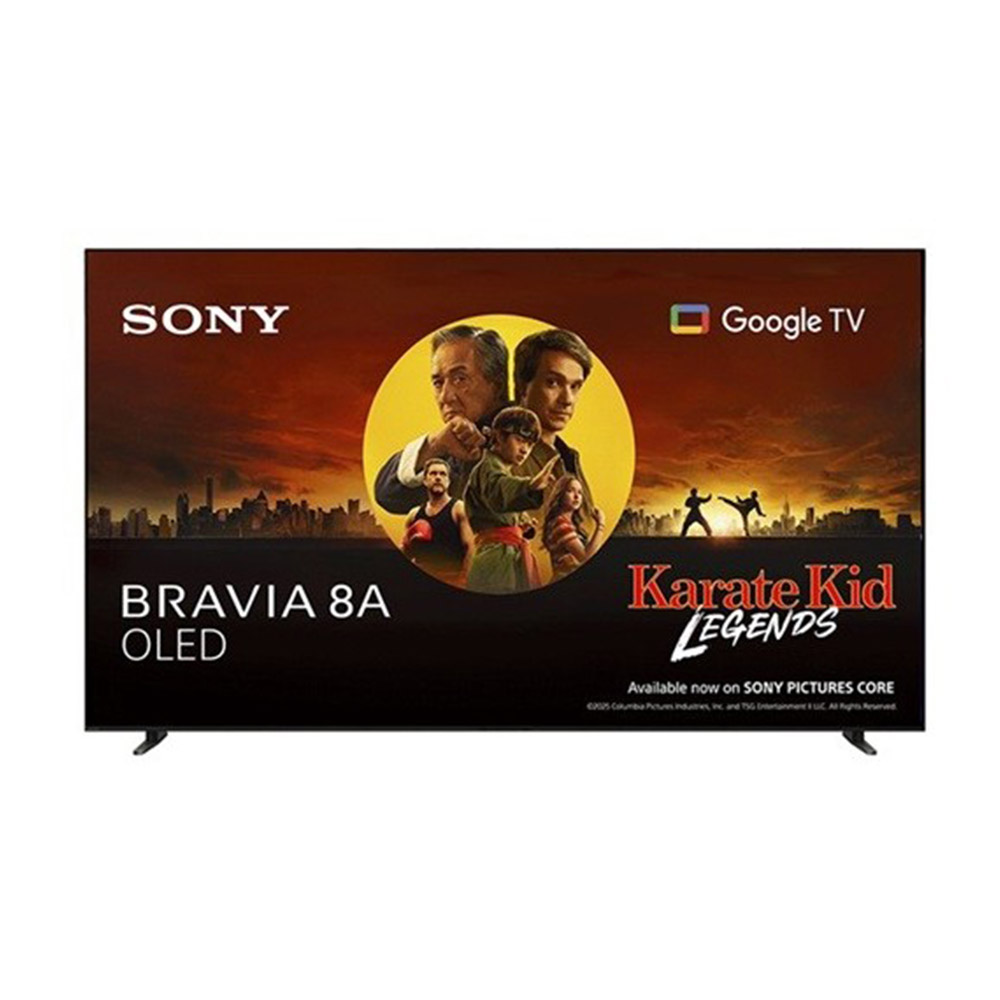 TV 77" SONY Bravia 8Α K77XR8AB (2025) 4K UHD OLED Smart Google TV dark silver