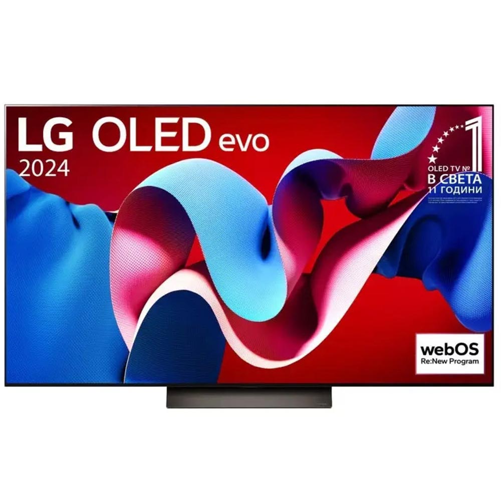 TV 55" LG Evo C4 OLED55C41LA (2024) 4K UHD OLED Smart