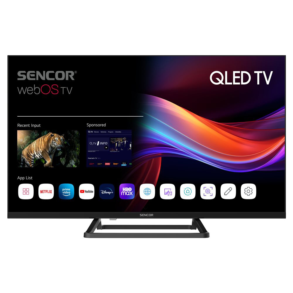TV 32" SENCOR 32QF860B FHD QLED Smart
