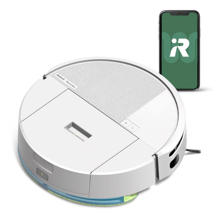 Robotic Vacuum cleaner iRobot Roomba 205 DustCompactor Combo L121240 white