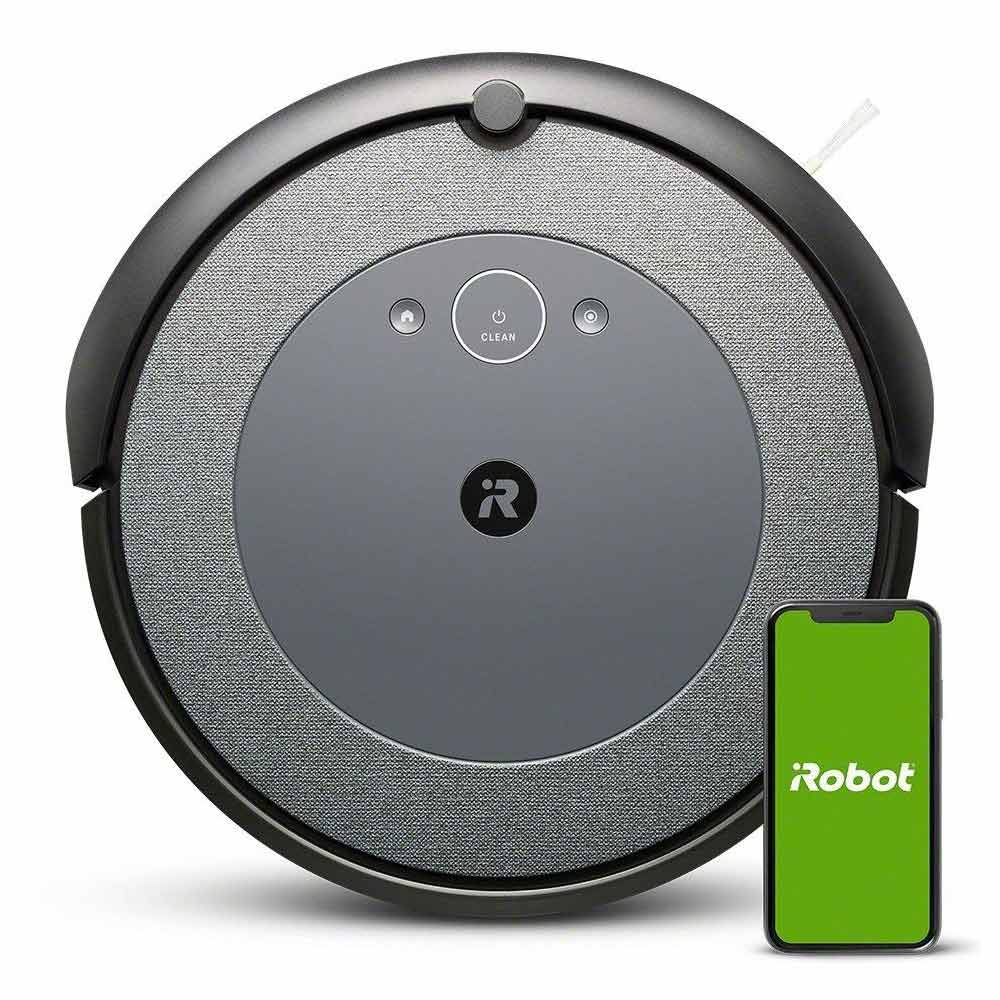 Robotic Vacuum cleaner iRobot Roomba i3+ with Automatic Dirt Disposal i355840 black