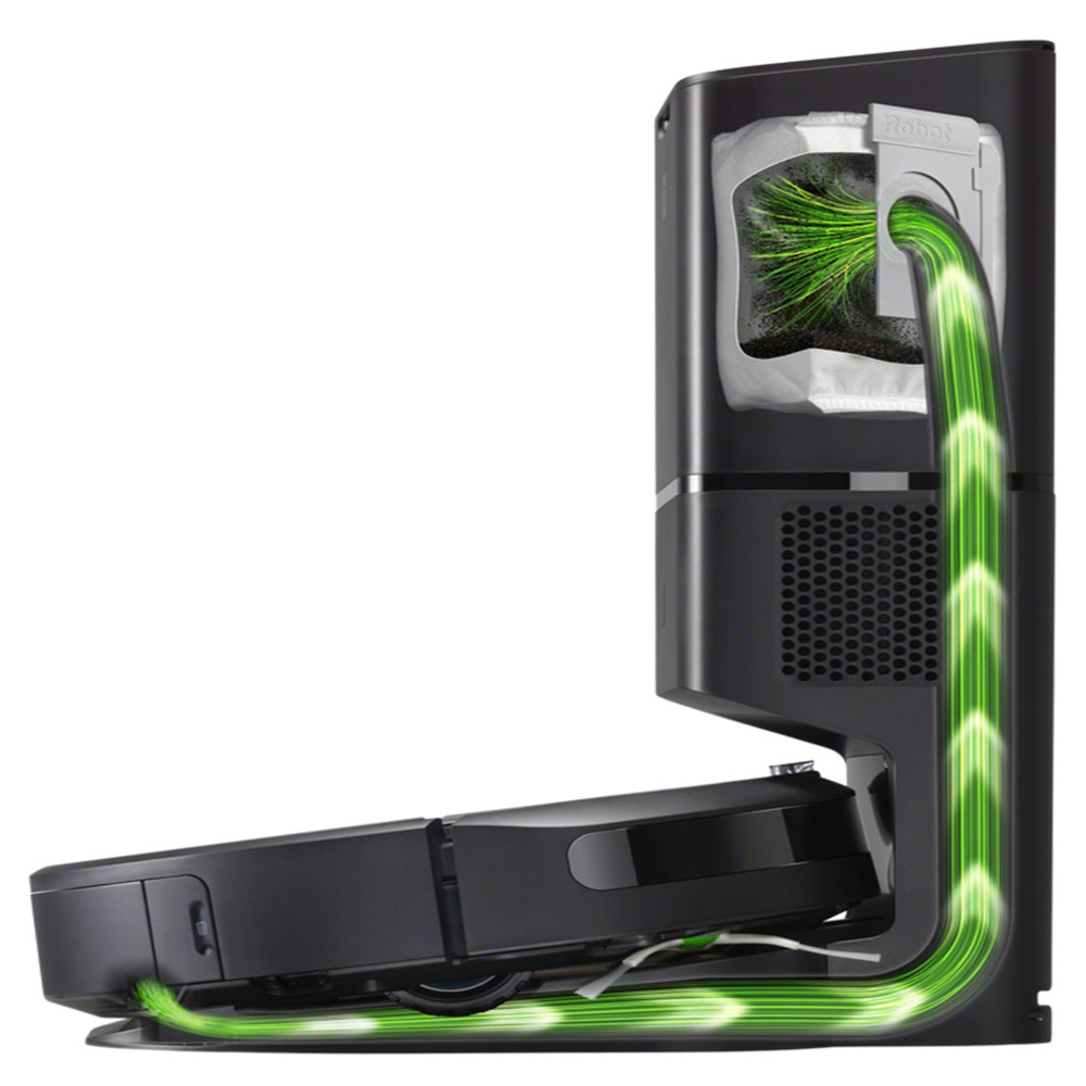 Robotic Vacuum cleaner iRobot Roomba i8+ Combo i857840 black/silver