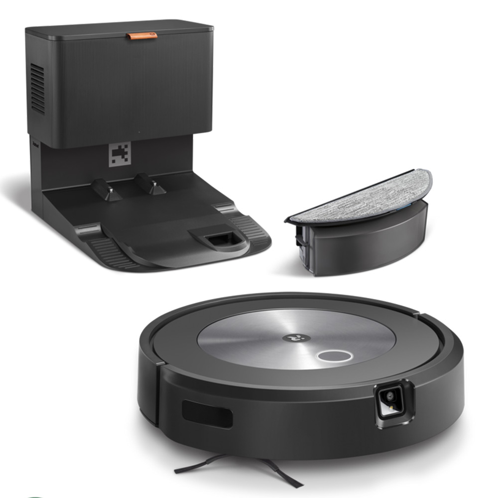 Robotic Vacuum cleaner iRobot Roomba Combo j5+ j557840 graphite