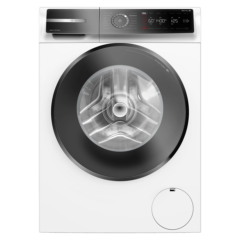 Washing Machine BOSCH Series 8 WGB25411GR white