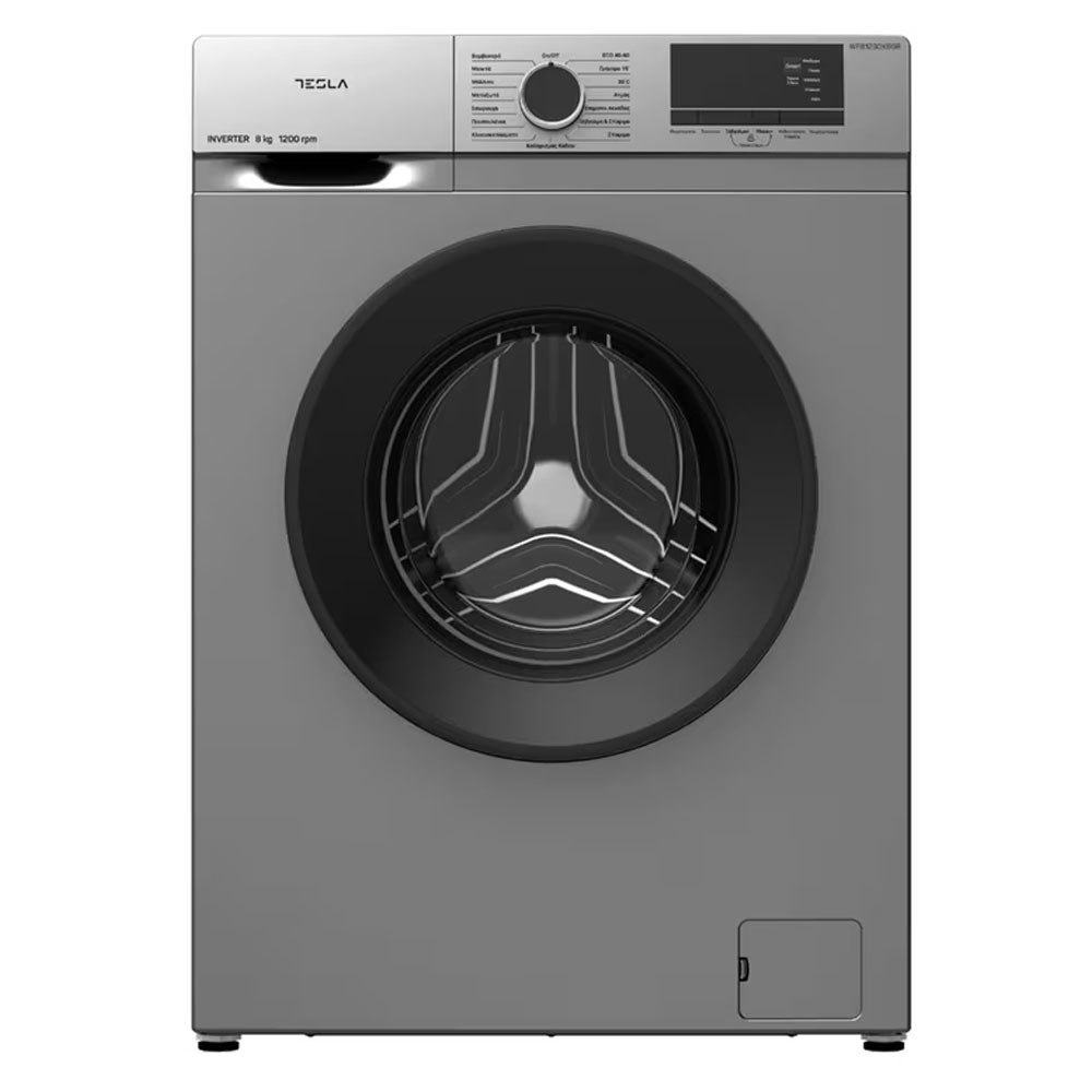Washing Machine TESLA WF81230KSGR silver