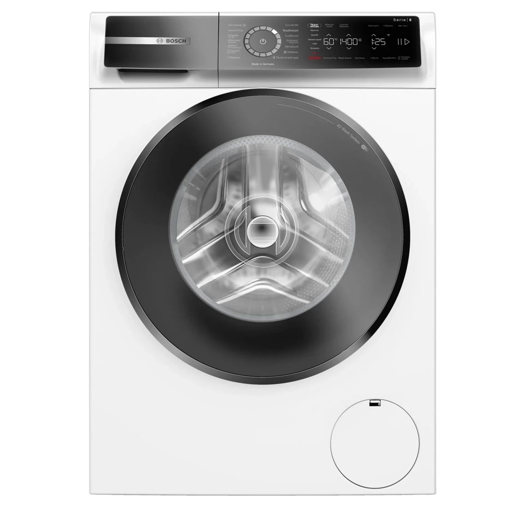 Washing machine BOSCH Series 8 WGB25400GR white