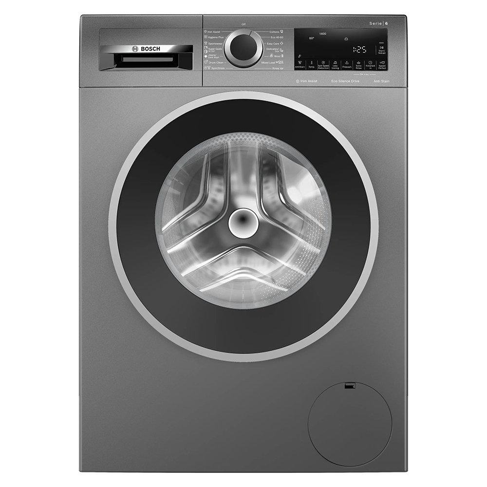 Washing Machine BOSCH Series 6 WGG244ZREU cast iron grey