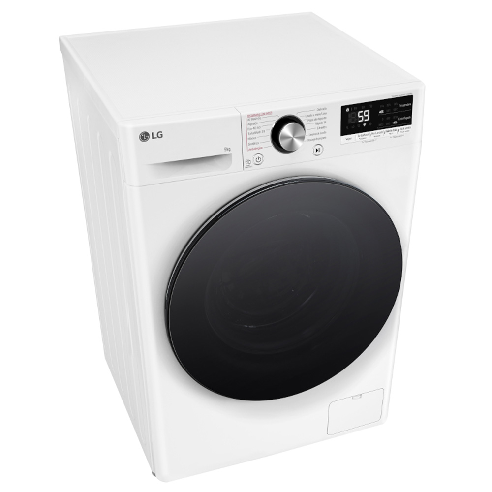 Washing machine LG F4R7009TSWB white