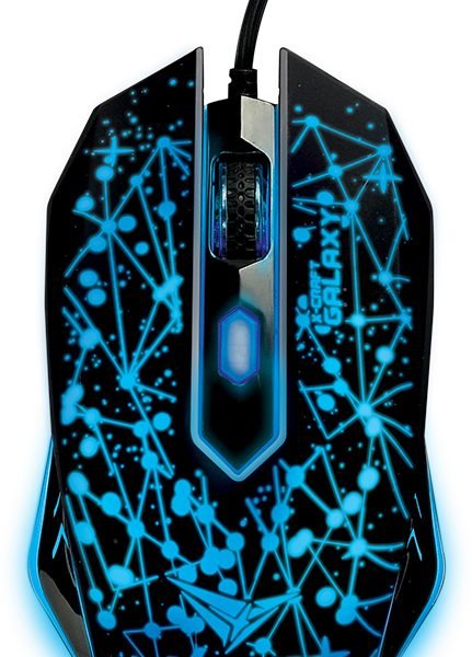 Alcatroz X-Craft Classic Galaxy Gaming Mouse