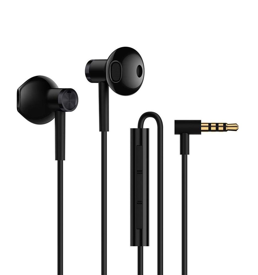 Xiaomi Mi Dual Driver Earphones Global 3.5mm Jack Black