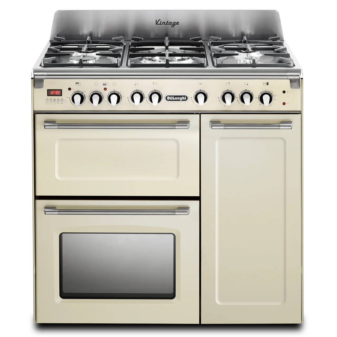 Delonghi Vintage three cavity dual fuel Range Cooker