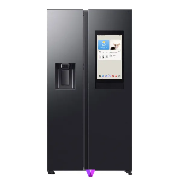 Samsung Side by Side Refrigerator Bespoke AI Series - Black