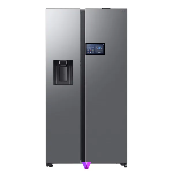 Samsung Side by Side Refrigerator Bespoke AI Series - Silver