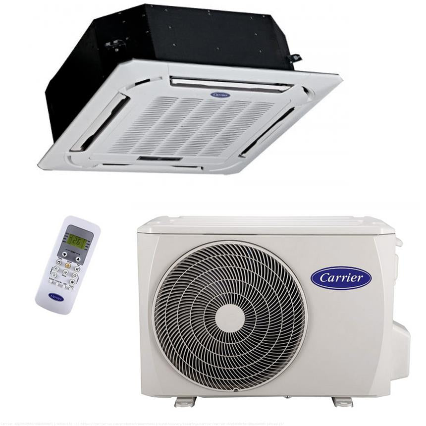 Carrier Cassette 42QTD012D8S-1+38QUS012D8S-1 Air Conditioner 12000 BTU R32 Inverter A++/A+++