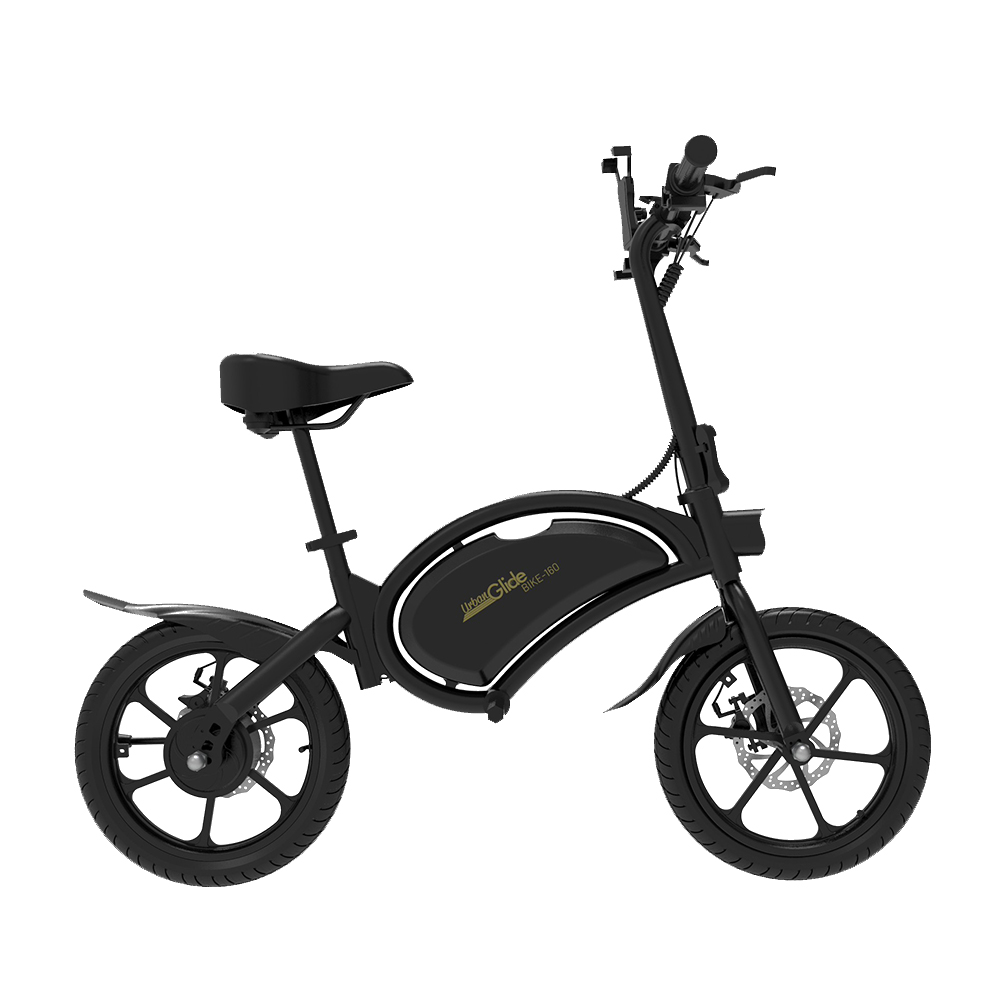 Electric Bicycle 16" URBANGLIDE E-Bike 160 URBBK33212 black