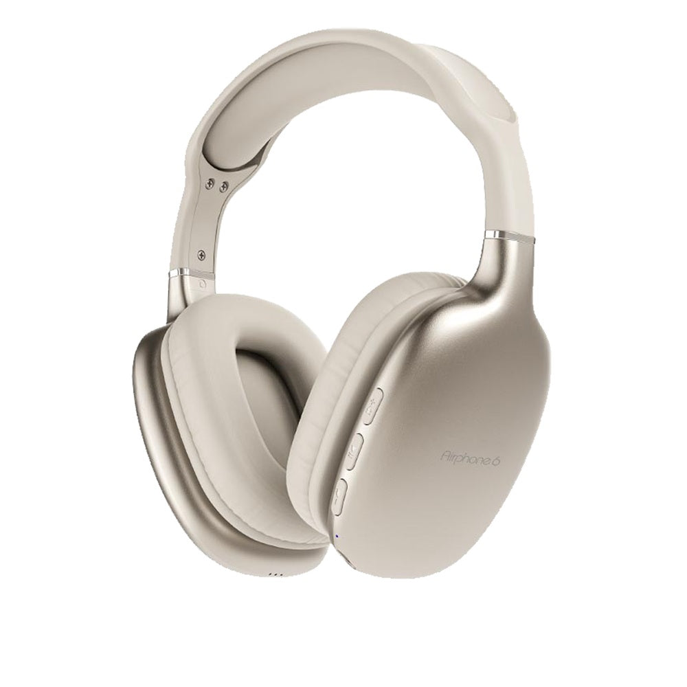 SonicGear AIRPHONE 6 Headphones Bluetooth Champagne Gold