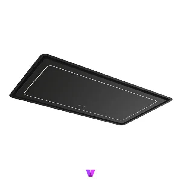 Faber High Light H20 Ceiling Hood - 90cm, Matte Black